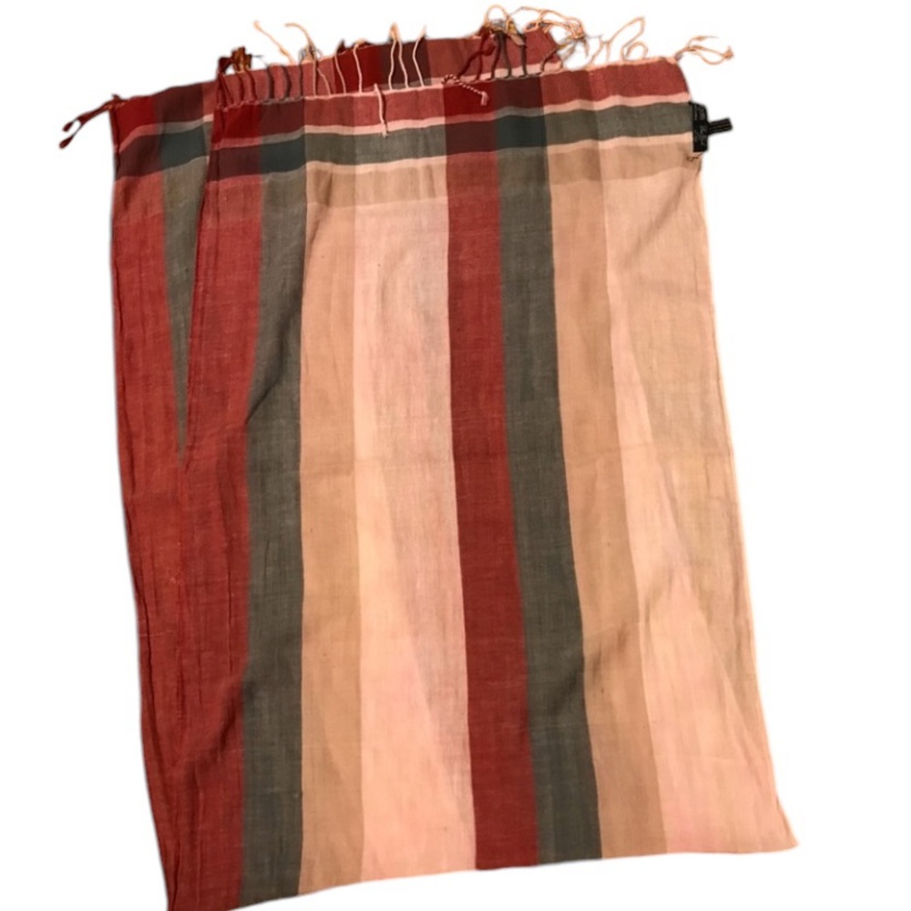 Bugatti Italy oversized cotton scarf in like new condition